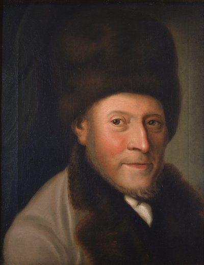 Portrait of Isaac Jacob Gans by Unbekannt Unbekannt